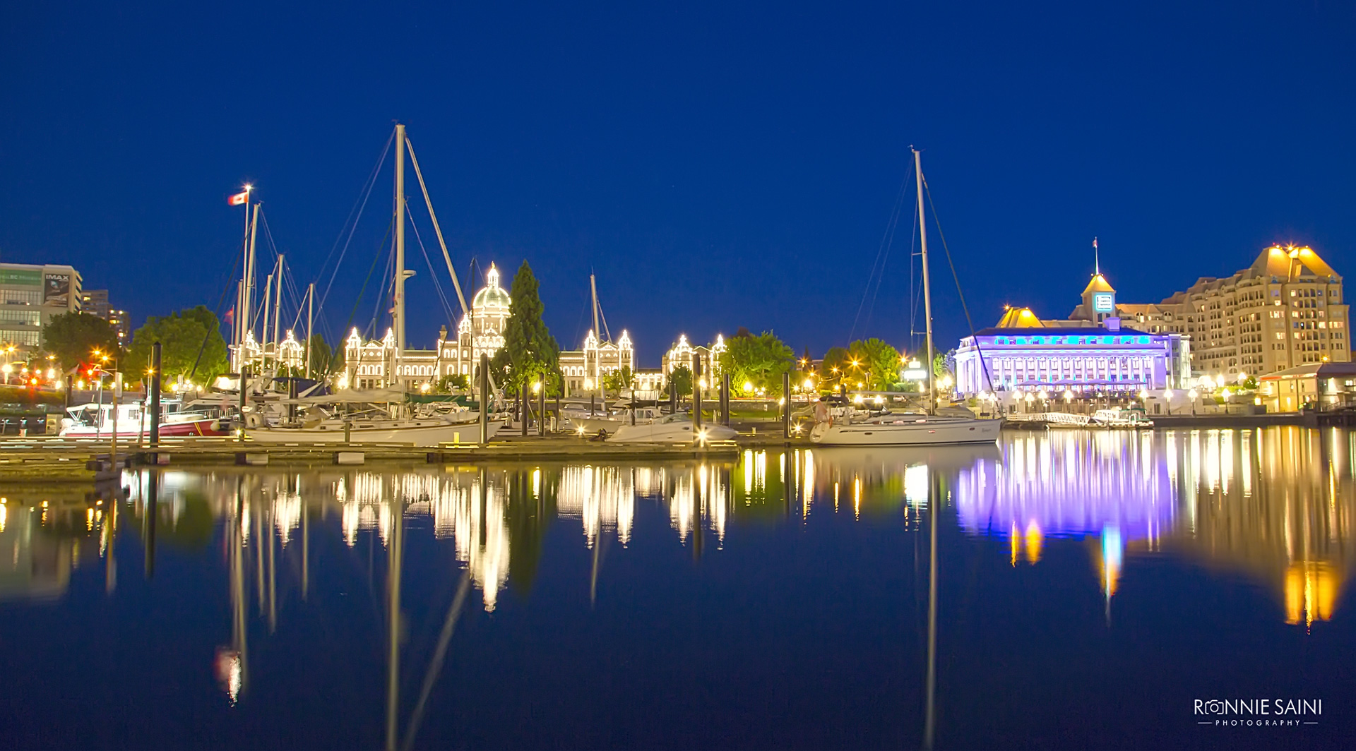 Victoria, British Columbia, Vancouver, Canada Night Photography